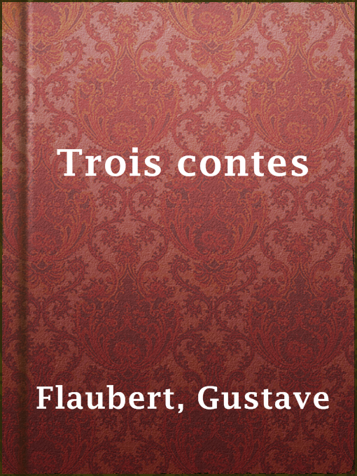 Cover image for Trois contes